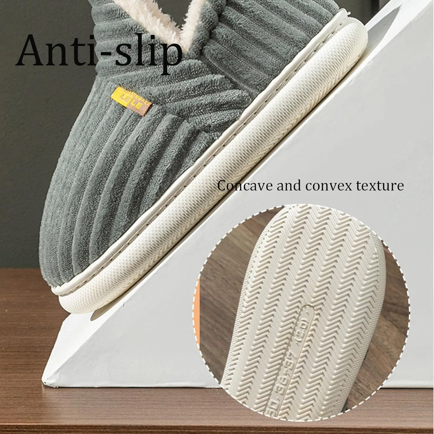 Pluffi Cozy Stylish Slipper, Pluffi Slipper Booties for Kids and Adult, Winter Cloud Slippers Warm Fuzzy Lining House Slippers(Orange,4.5-5.5 Women/3.5-4.5 Men)