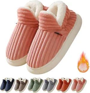 Pluffi Cozy Stylish Slipper, Pluffi Slipper Booties, Winter Fuzzy Warm Thick-Soled Plush House Cloud Slides Women Men Cozy Warm Fluffy Slippers