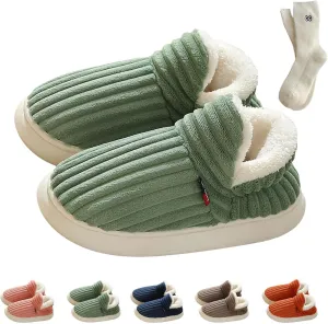 Pluffi Slipper Booties, Unisex Winter Cozy Slippers Casual Home Shoes, Shoes Non-Slip Cozy ushion Warm Slippers