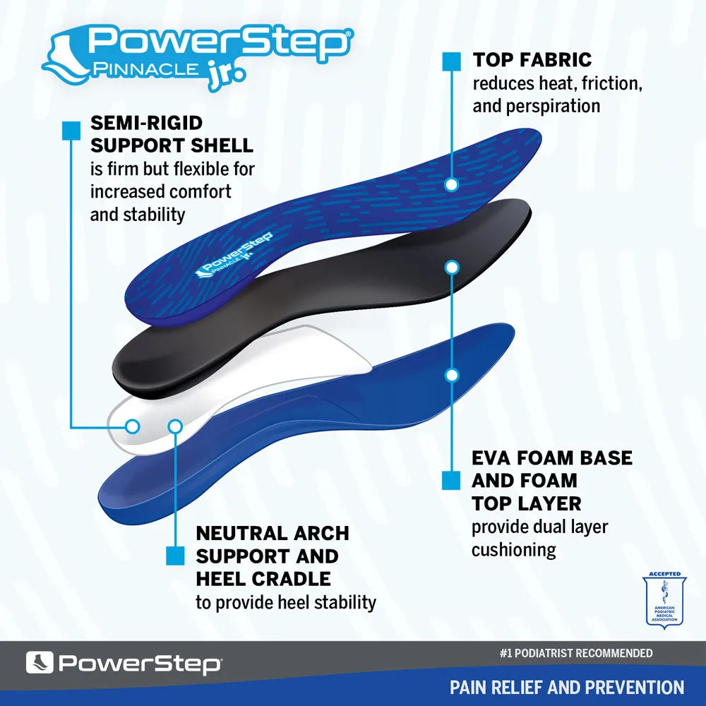 PowerStep Pinnacle Junior Insoles