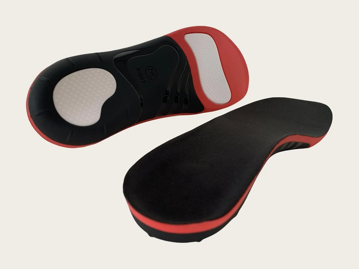 Premium Arch Support Insoles for Men and Women - Orthotic Shoe Inserts with Enhanced Comfort, Firm Arch Support, and Cushioned Heel for Long-Term Wear (Black, M(Men 9-10.5/Women 10-11.5))