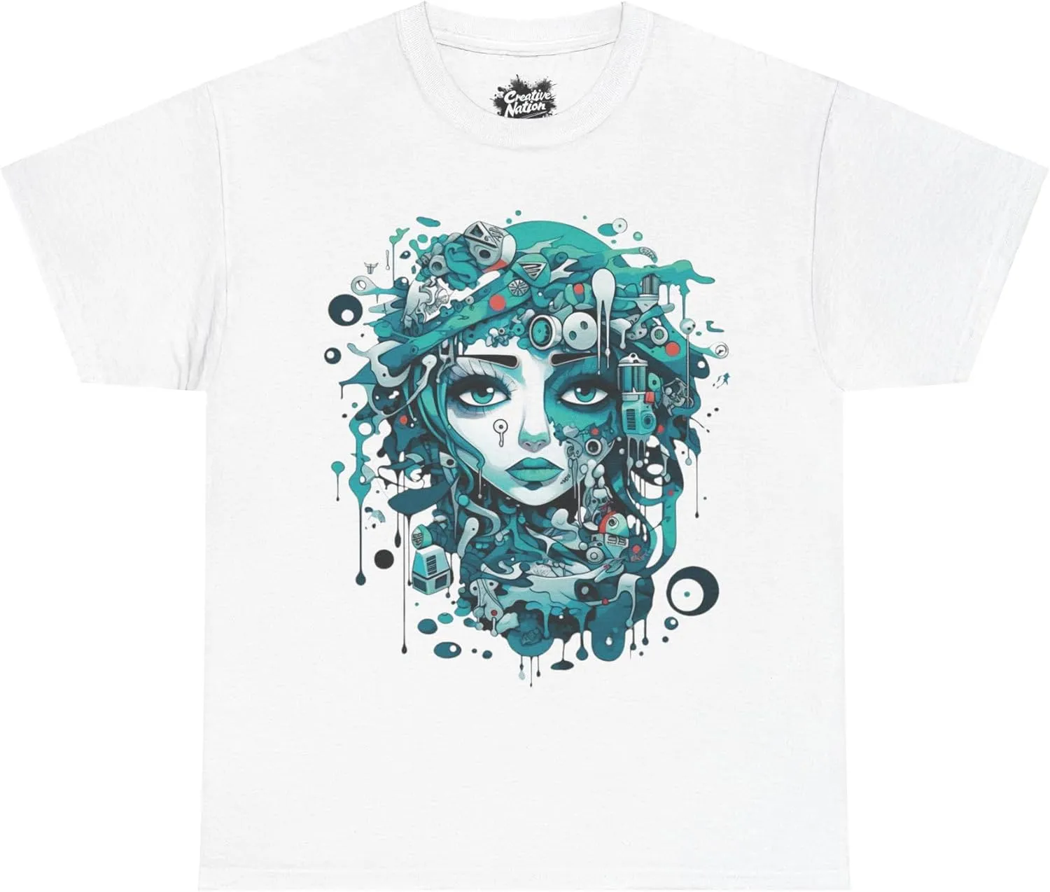 Psychedelic Sneaker Shirt - Unisex Tee to Match Sneakers | Mom Gift, Girlfriend Present | Vibrant Streetwear Outfit for Kicks