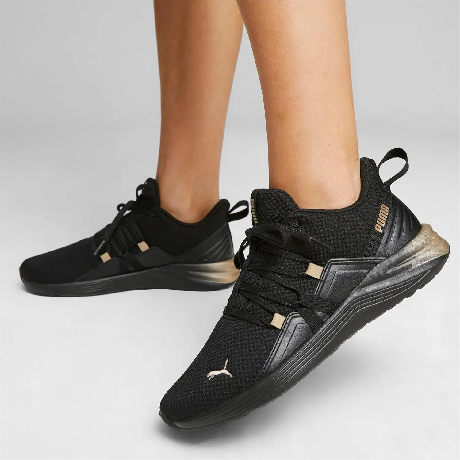 PUMA Women's Better Foam Prowl Alt Essentials Molten Metals Sneaker