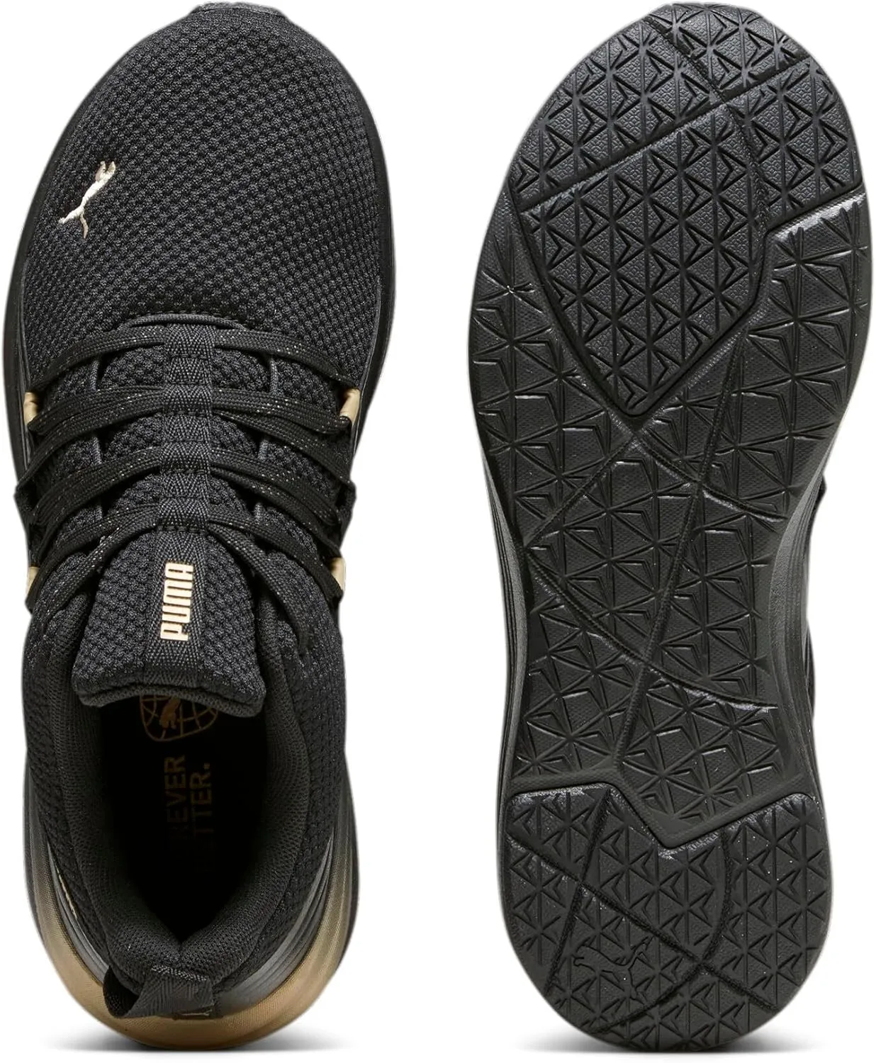 PUMA Women's Better Foam Prowl Alt Essentials Molten Metals Sneaker