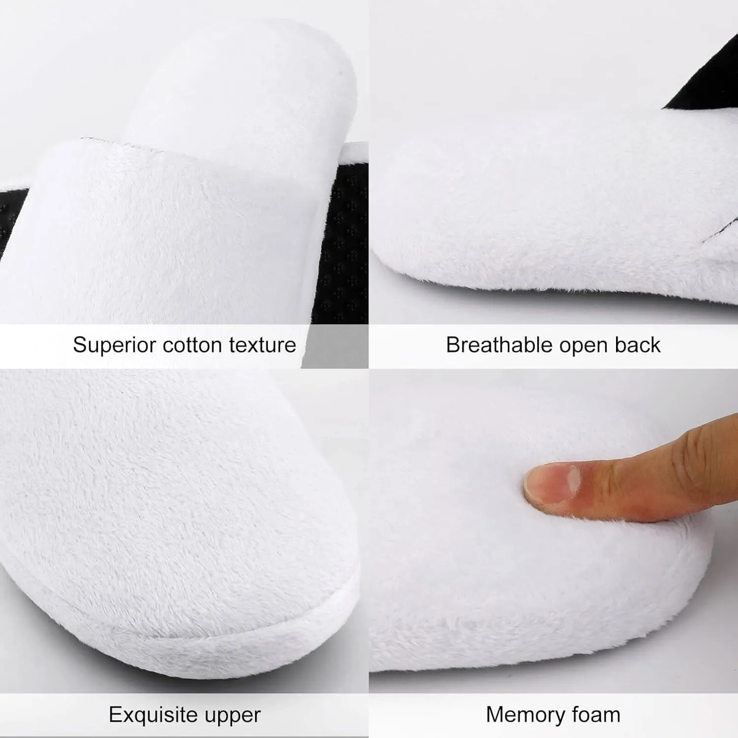 Purple Cabbage Pattern Men's Slipper Non Slip Comfortable Winter Warm Home House Shoes