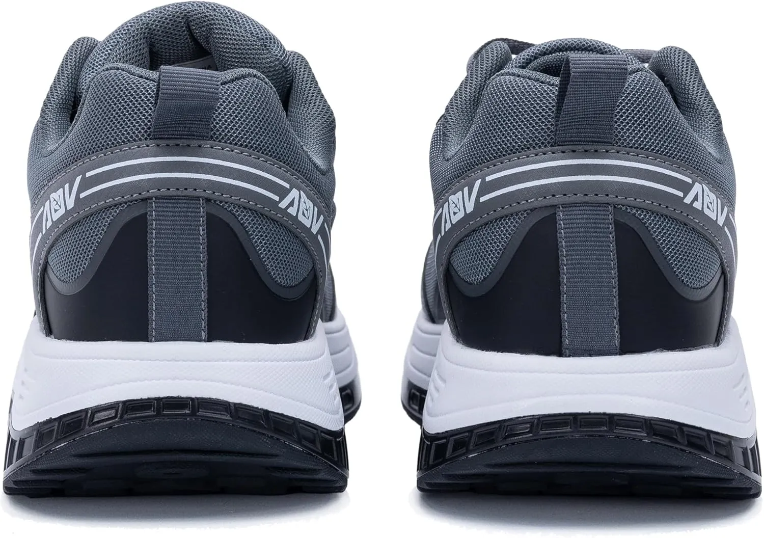 QAUPPE Men's Shoes Walking Arch Support Orthotic Sneakers Plantar Fasciitis Wide Tennis Shoes for Heel and Foot Pain Relief