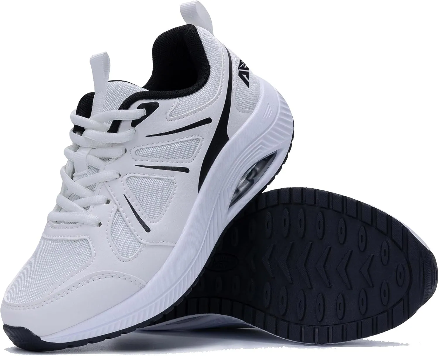 QAUPPE Womens Walking Shoes with Arch Support Athletic Orthotic Sneakers for Women Foot Pain Relief