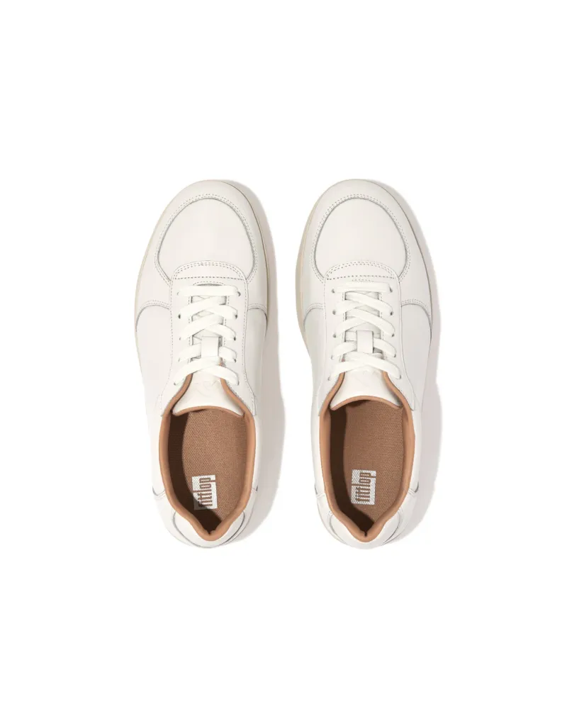 Rally Leather Sneakers in Urban White
