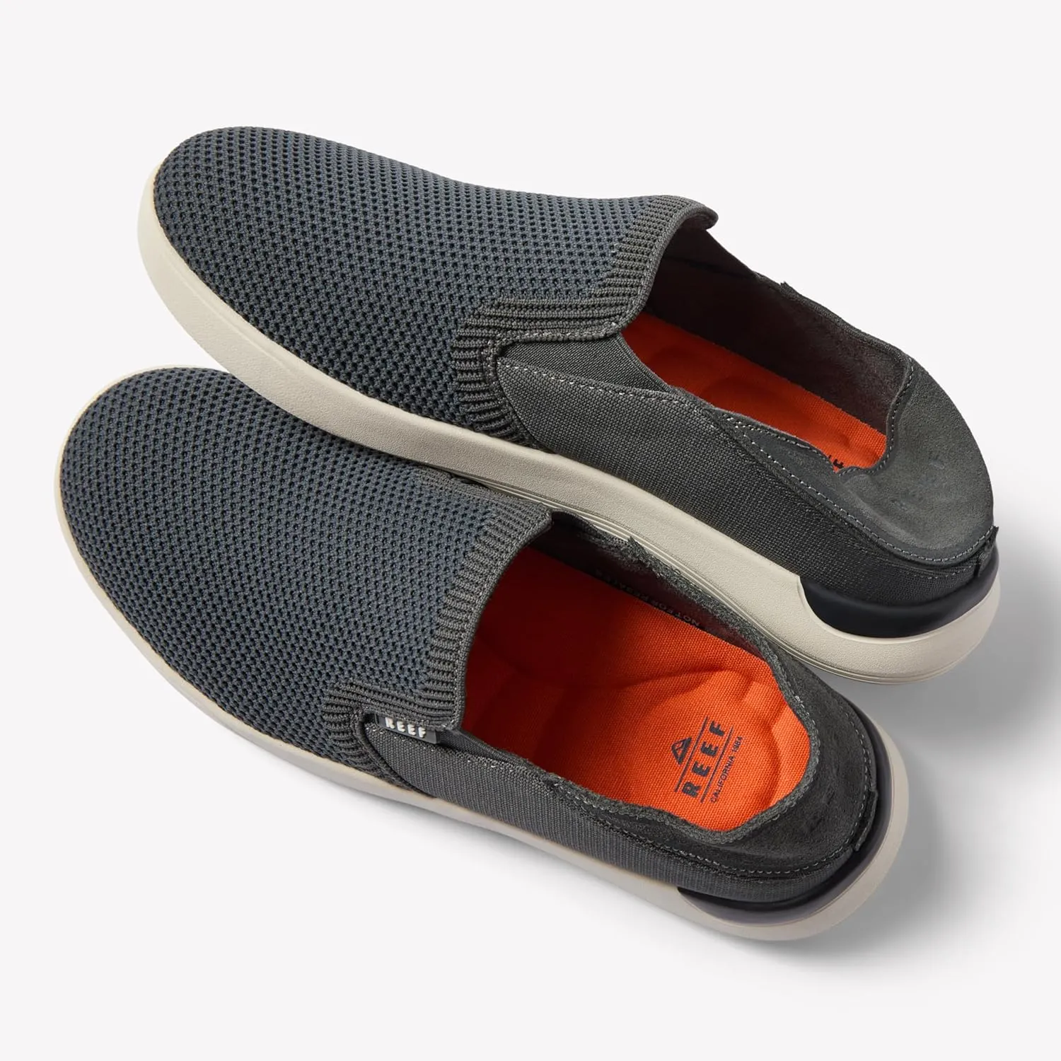 REEF Men's Neptune Slip On Shoe, Lightweight & Breathable, Soft Cushion Footbed Sneaker