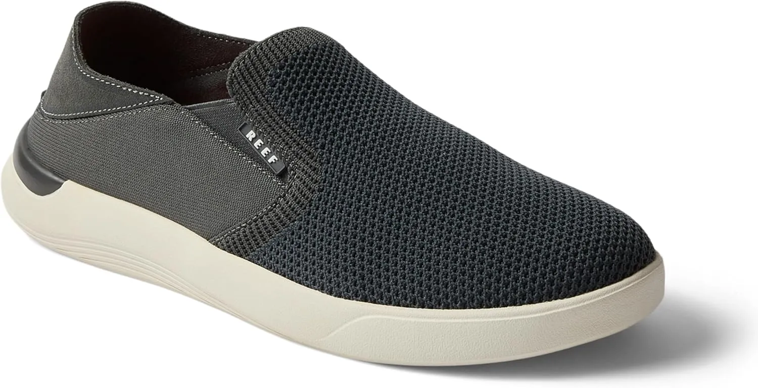 REEF Men's Neptune Slip On Shoe, Lightweight & Breathable, Soft Cushion Footbed Sneaker