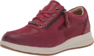 Revere Boston Women's Adjustable Sneakers - Stylish, Orthotic-Friendly Sneakers with Side Zipper and Custom Fit Options