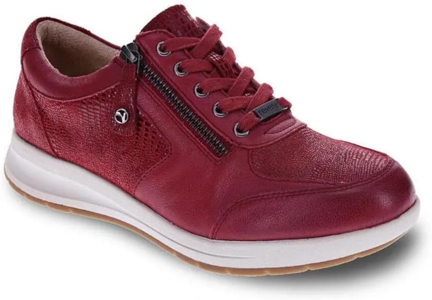 Revere Boston Women's Adjustable Sneakers - Stylish, Orthotic-Friendly Sneakers with Side Zipper and Custom Fit Options