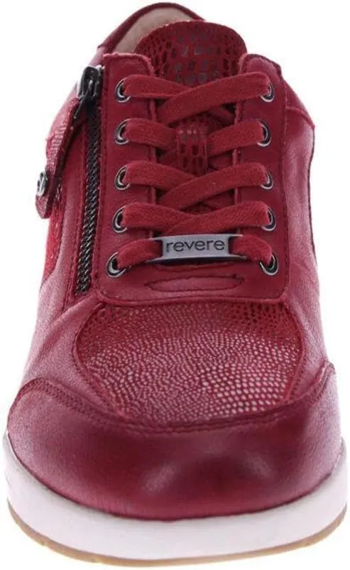 Revere Boston Women's Adjustable Sneakers - Stylish, Orthotic-Friendly Sneakers with Side Zipper and Custom Fit Options