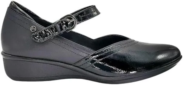 Revere Narita Women's Mary Jane Shoes - Adjustable Strap, Premium Leather, Cushioned Footbed & Arch Support - Stylish & Comfortable Dress Shoes for All-Day Wear