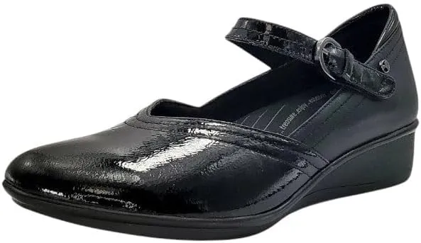 Revere Narita Women's Mary Jane Shoes - Adjustable Strap, Premium Leather, Cushioned Footbed & Arch Support - Stylish & Comfortable Dress Shoes for All-Day Wear