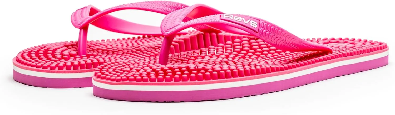 Revs - Lights - Men's and Women's Reflexology Massage Flip Flops