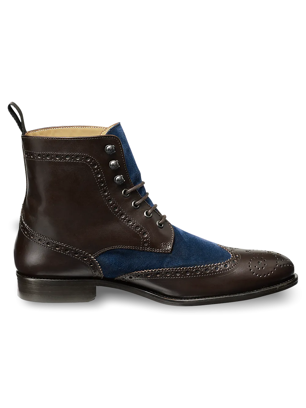 Robert Boot - Brown/navy
