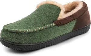 RockDove Men's Hearthfire Memory Foam Moc Slipper