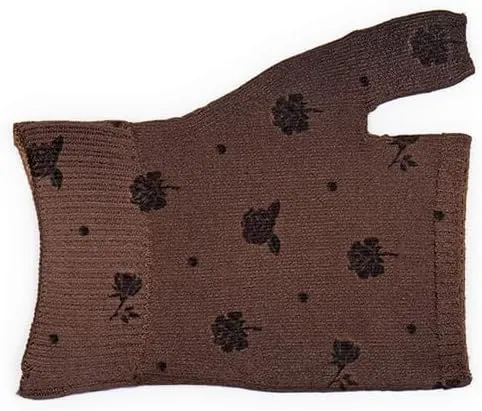 Rose Noir Mocha Medical Graduated Compression Gauntlet for Lymphedema