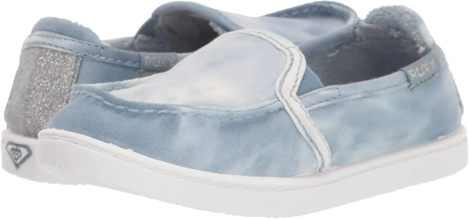 Roxy Girls Minnow Slip on Sneaker Shoe