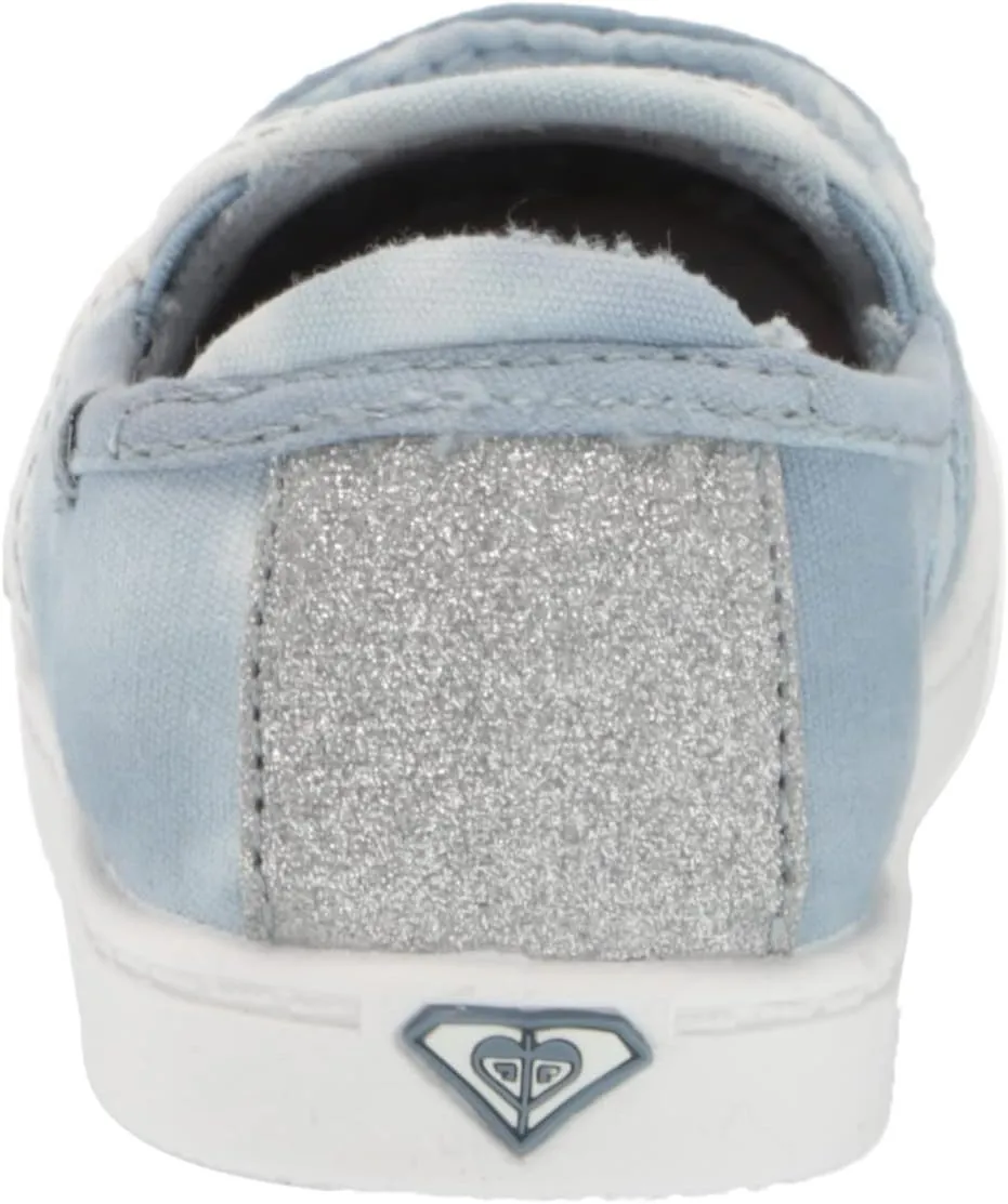 Roxy Girls Minnow Slip on Sneaker Shoe