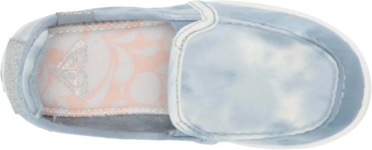 Roxy Girls Minnow Slip on Sneaker Shoe