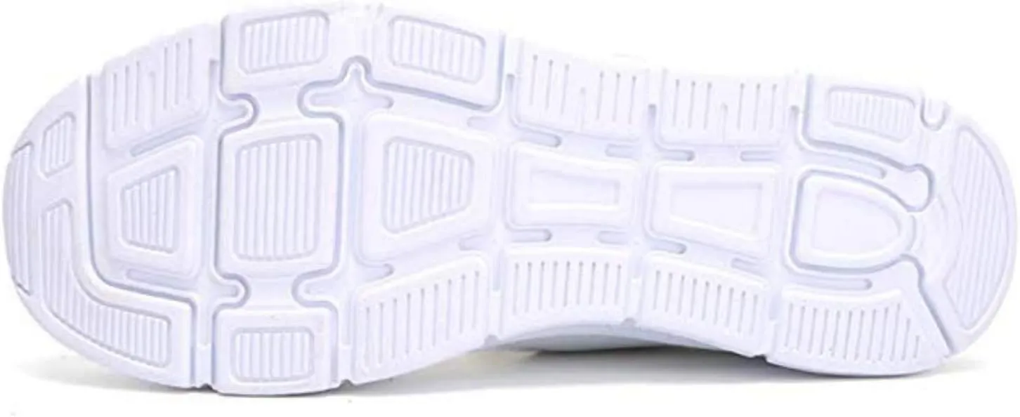 SAGUARO Women's Breathable Walking Shoes Ladies Fashion Mary Jane Sneakers Adjustable Working Nurse Shoes Lightweight Flats Roll I