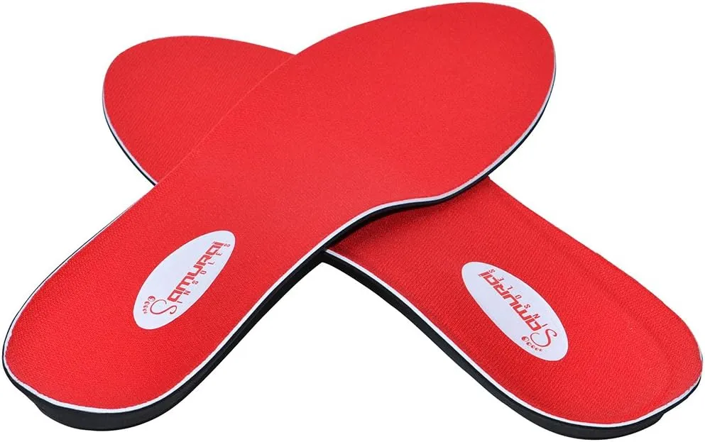 Samurai Insoles The Original Arch Support Shoe Insoles - Plantar Fasciitis Relief - Orthotic Lab Made, Podiatrist Designed Shoe Inserts for Men and Women
