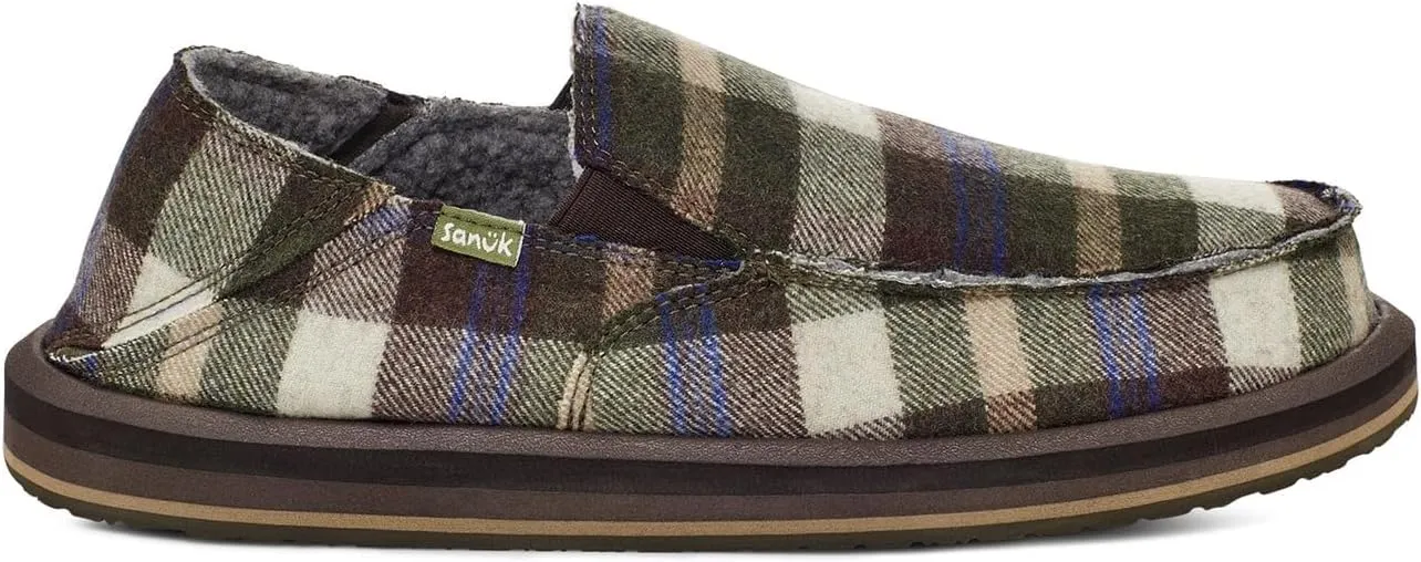 Sanuk Sidewalk Surfer St Plaid Chill