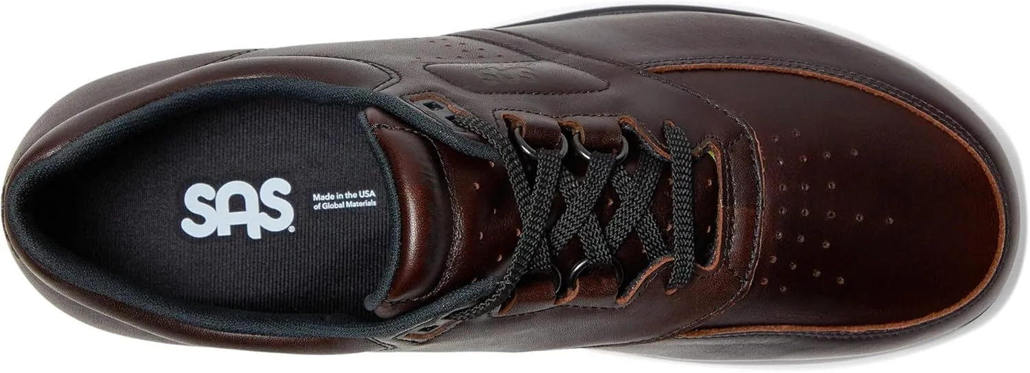 SAS Bounce - Shoes for Women - Leather Upper - Breathable Textile Lining - Cushioned and Leather-Lined Footbed