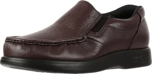 SAS Side Gore - Shoes for Men - Breathable Textile Linings - Lightweight Sole - Cushioned Tongue - Slip-on Cordovan 12 S - Slim (B)