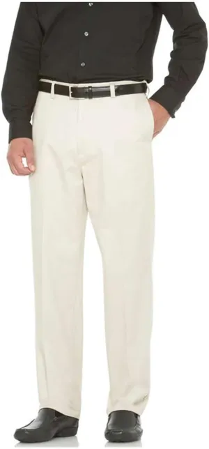 Savane Men's Flat Front Performance Chino Pant