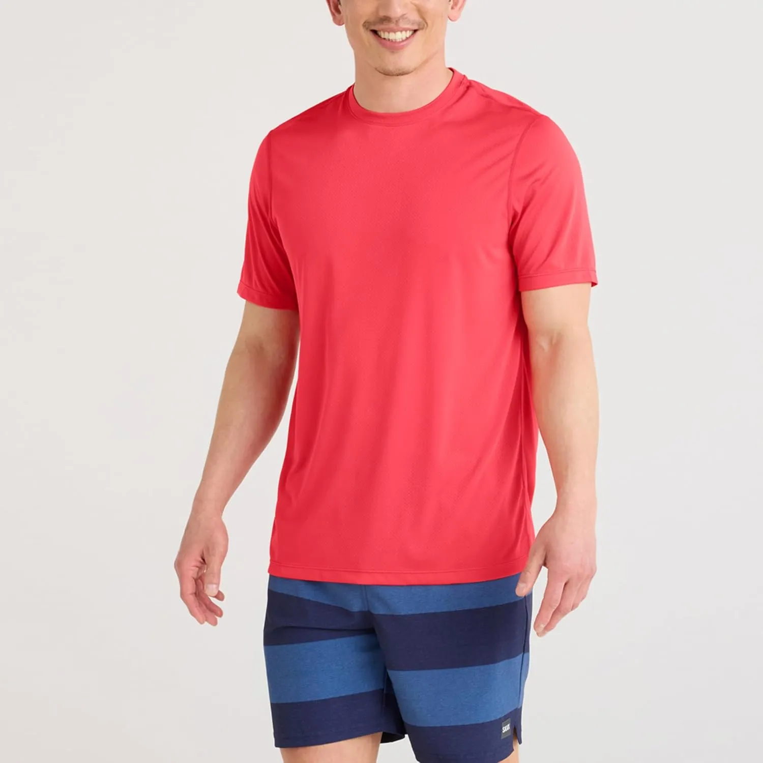 SAXX Underwear Co. Men's Multi-Sport Tech Tee, Breathable and Moisture-Wicking