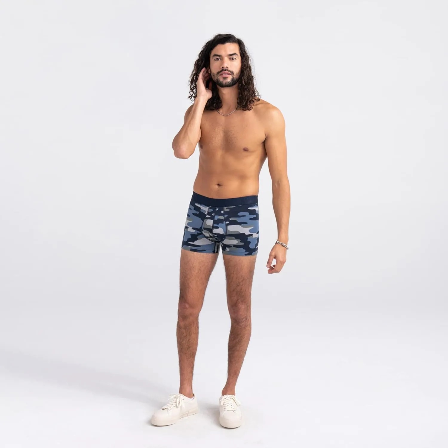 SAXX Underwear Co. Men's Underwear with Pouch Droptemp Cooling Cotton Trunk Fly
