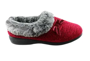 Scholl Deep Burgundy Slipper