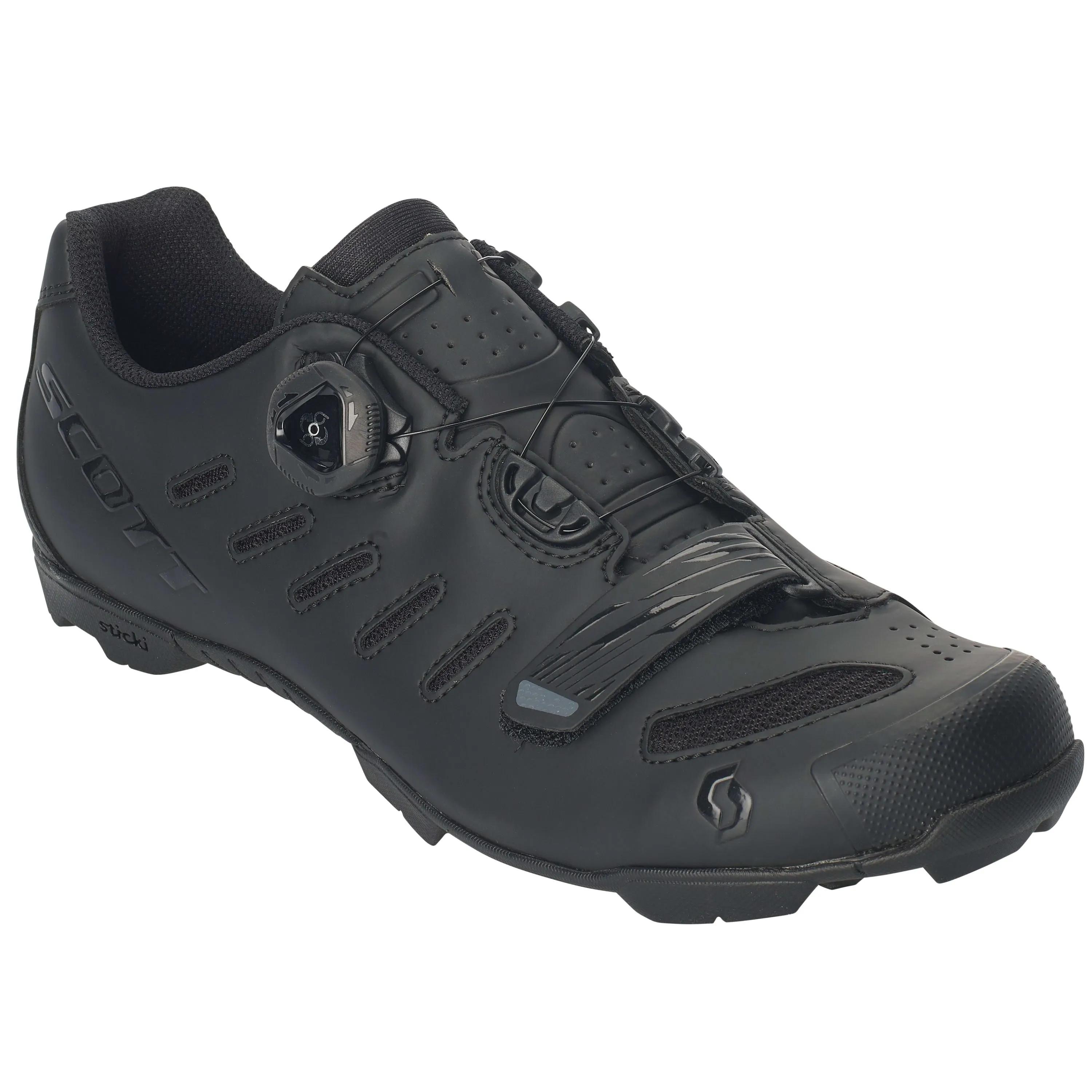 Scott Mtb Team Boa Shoes - Matt Black / Gloss Black