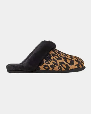 Scuffette II Panther Print Slipper