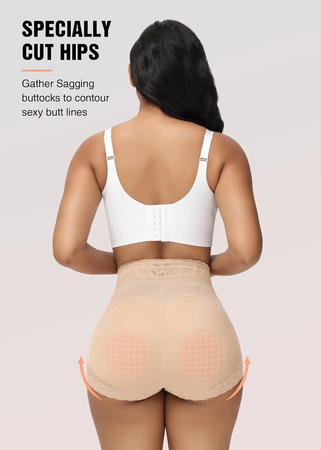 SHAPSHE Tummy Control Shapewear Shorts Fajas Colombianas Moldeadoras Compression Underwear Flat Tummy Butt Lifter Panties