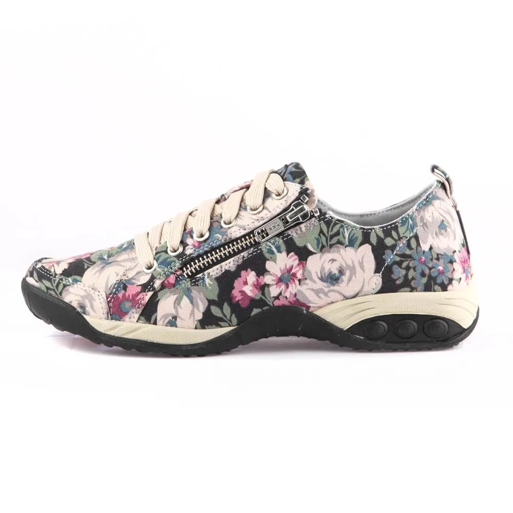 Sienna Women's Side Zip Sport Casual Shoe