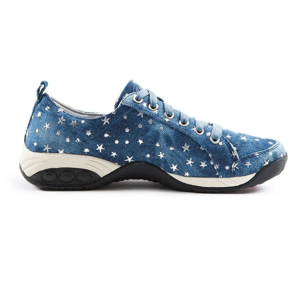 Sienna Women's Side Zip Sport Casual Shoe