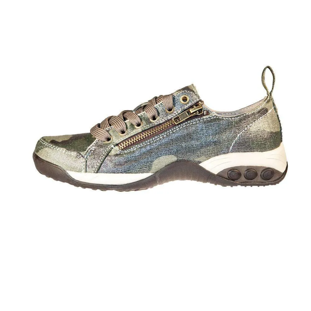 Sienna Women's Side Zip Sport Casual Shoe