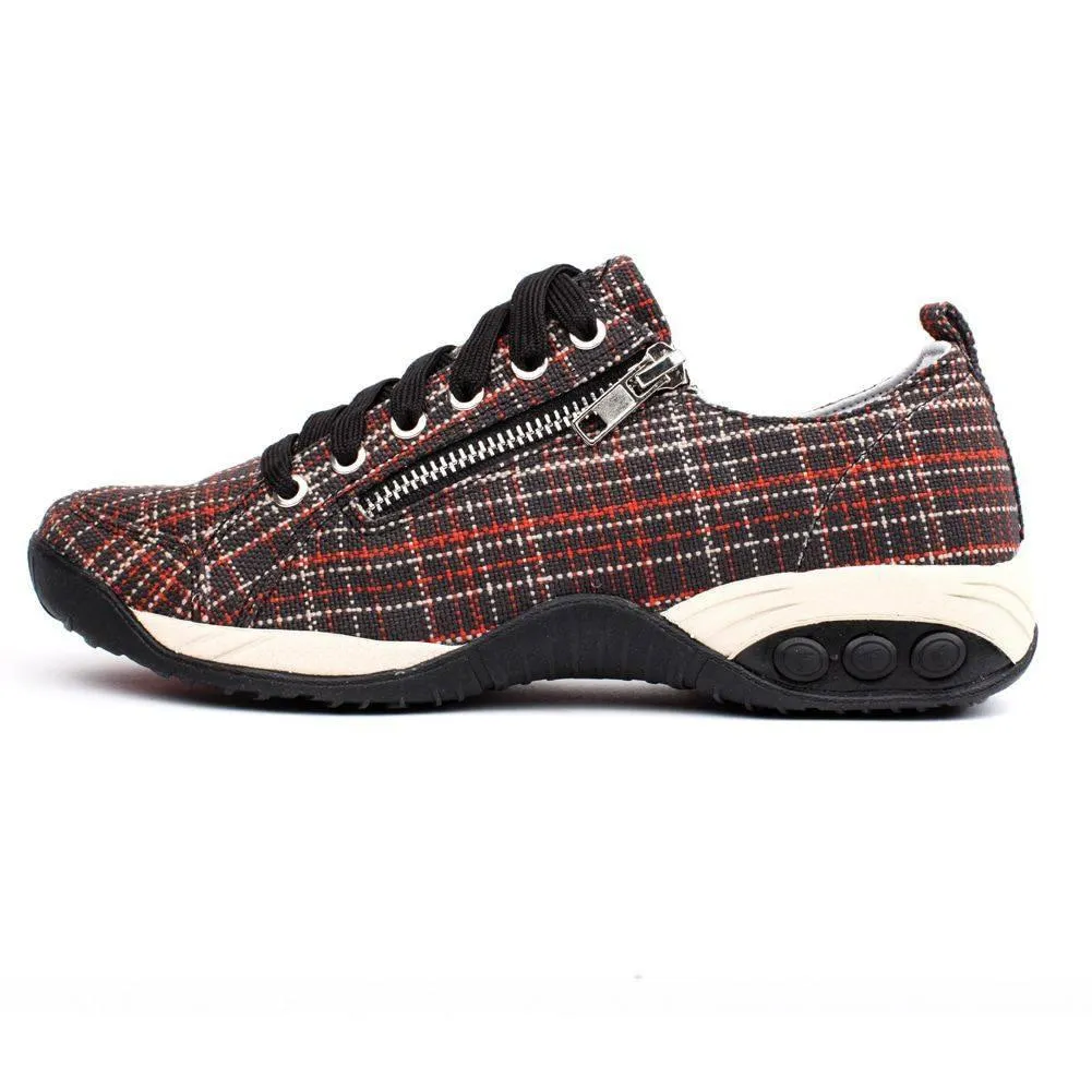 Sienna Women's Side Zip Sport Casual Shoe