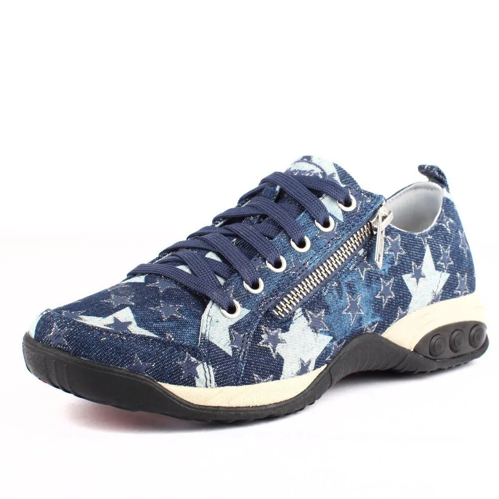 Sienna Women's Side Zip Sport Casual Shoe