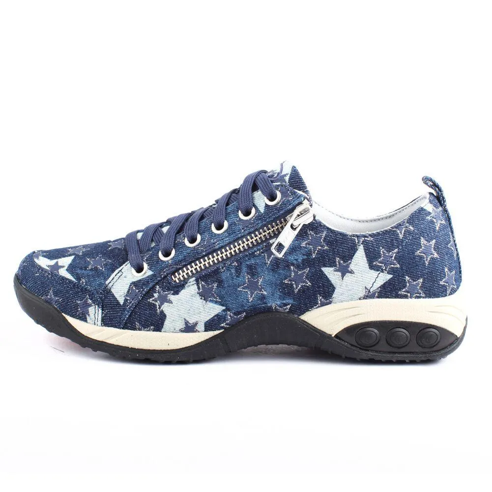 Sienna Women's Side Zip Sport Casual Shoe