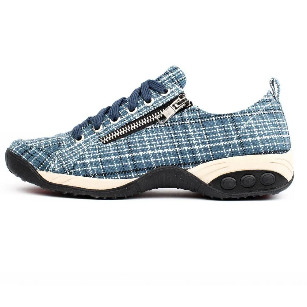 Sienna Women's Side Zip Sport Casual Shoe