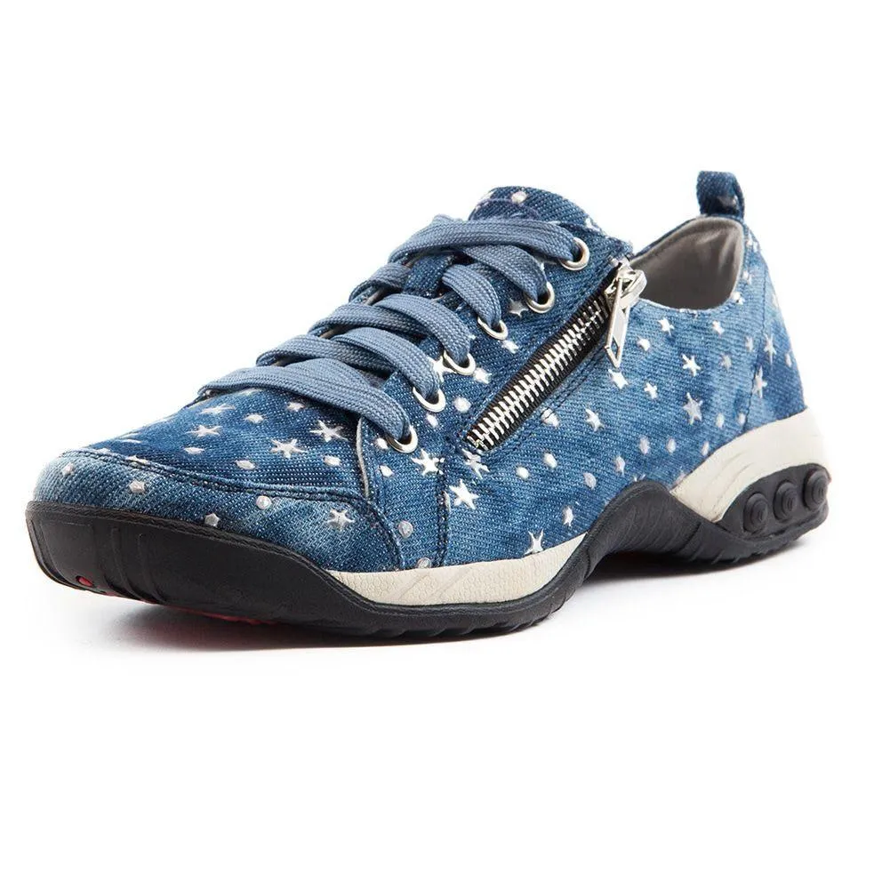 Sienna Women's Side Zip Sport Casual Shoe