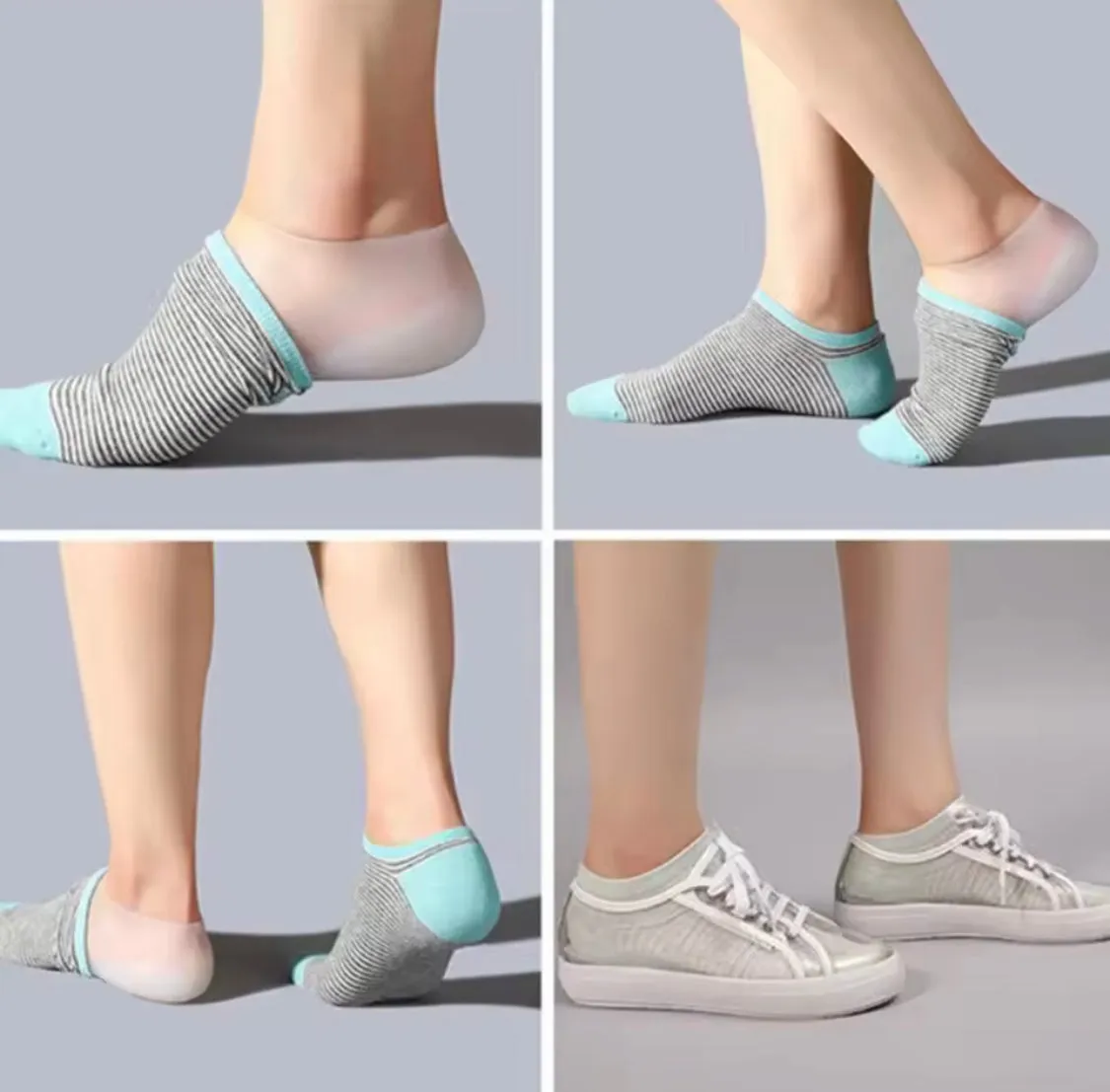 Silicone Gel Moisturising Insoles