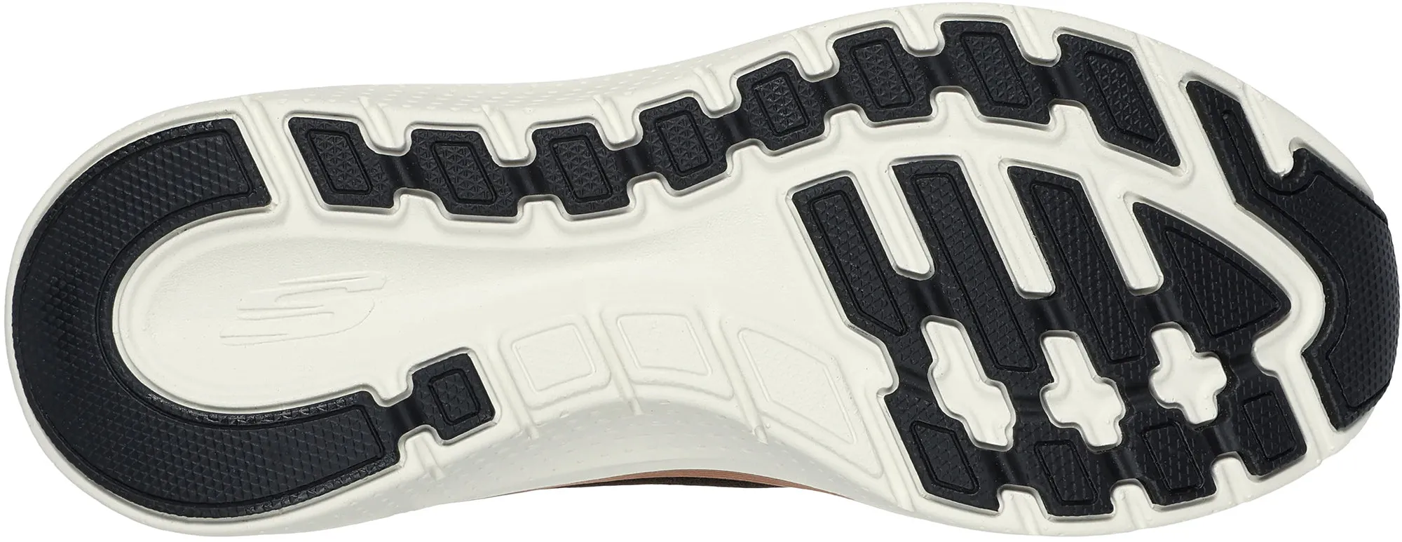 Skechers Arch Fit 2.0 Glow The Distance Womens Shoes - Black