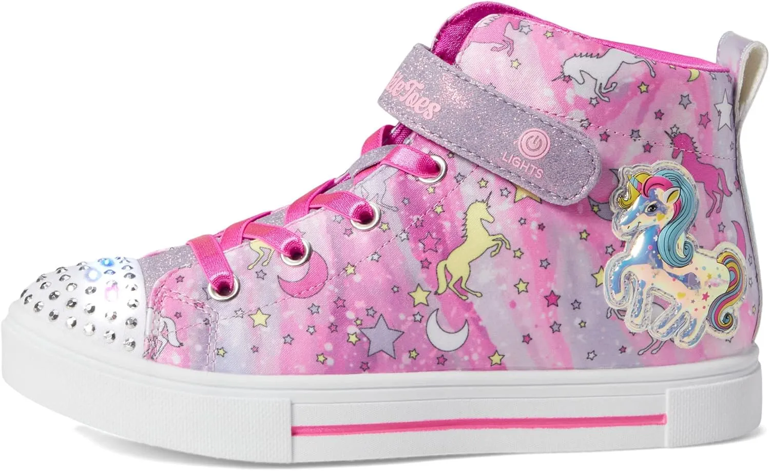 Skechers Girl's Toes Twinkle Sparks-Unicorn Dayd Sneaker