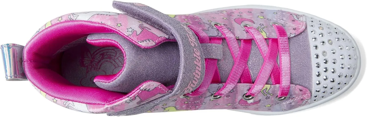 Skechers Girl's Toes Twinkle Sparks-Unicorn Dayd Sneaker